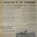 Le Courrier de Montmagny, 17 août 1940, page 1 Collection Centre d’histoire de Montmagny